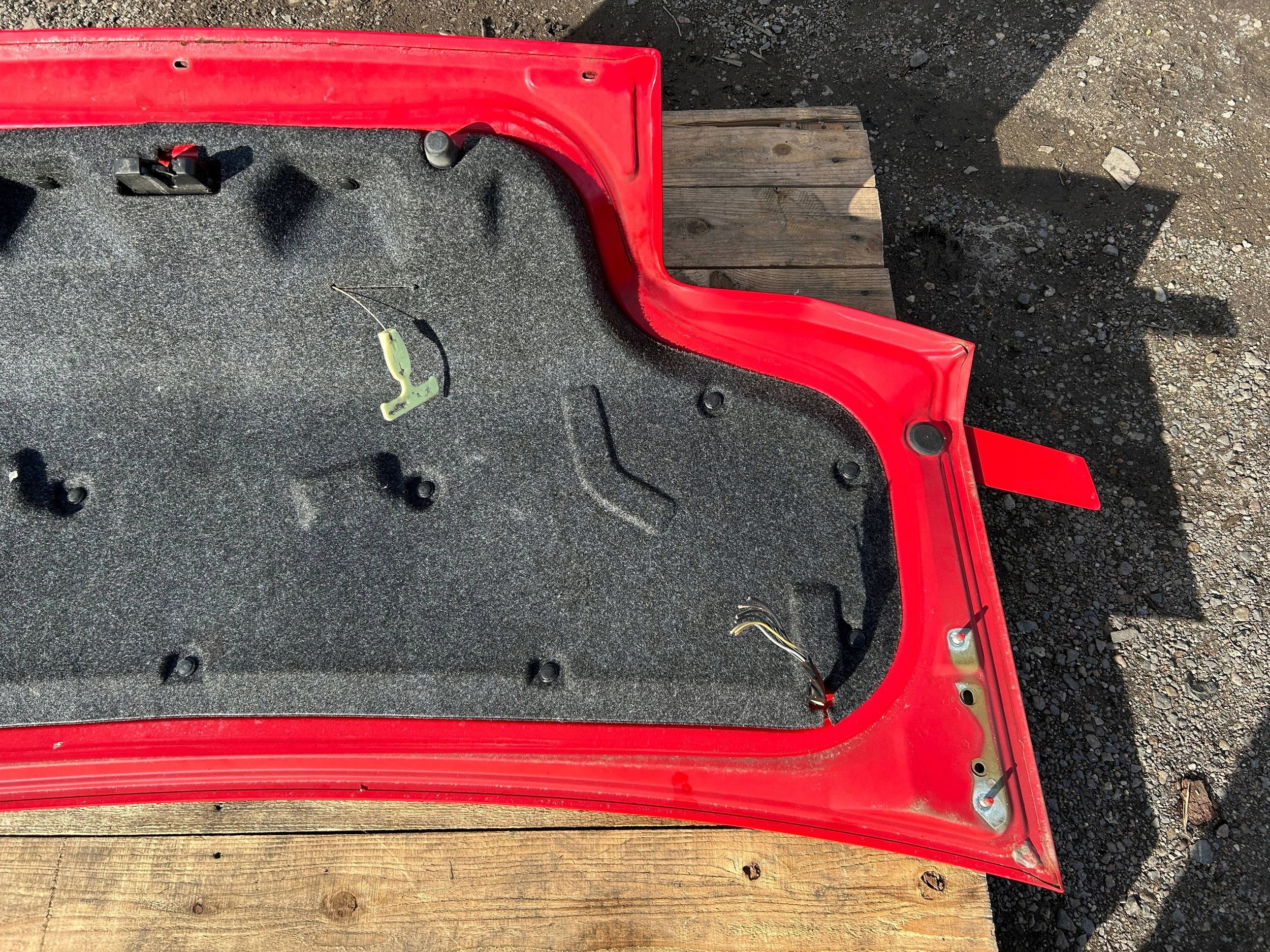 trunk door boot rear part rear Ford Mustang V GT Coupe 2010-2012