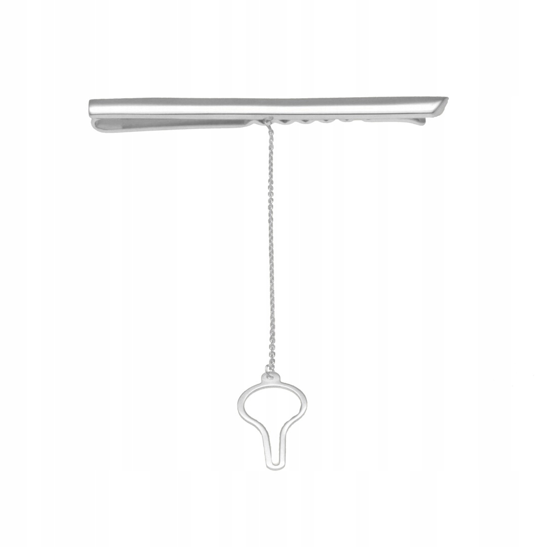 Sponka na kravatu stříbro rhodiovaná