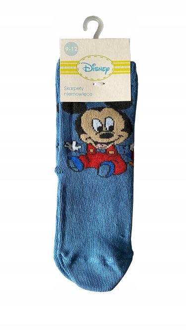 

Skarpetki niemowlęce Disney Myszka Mickey 7-8 cm