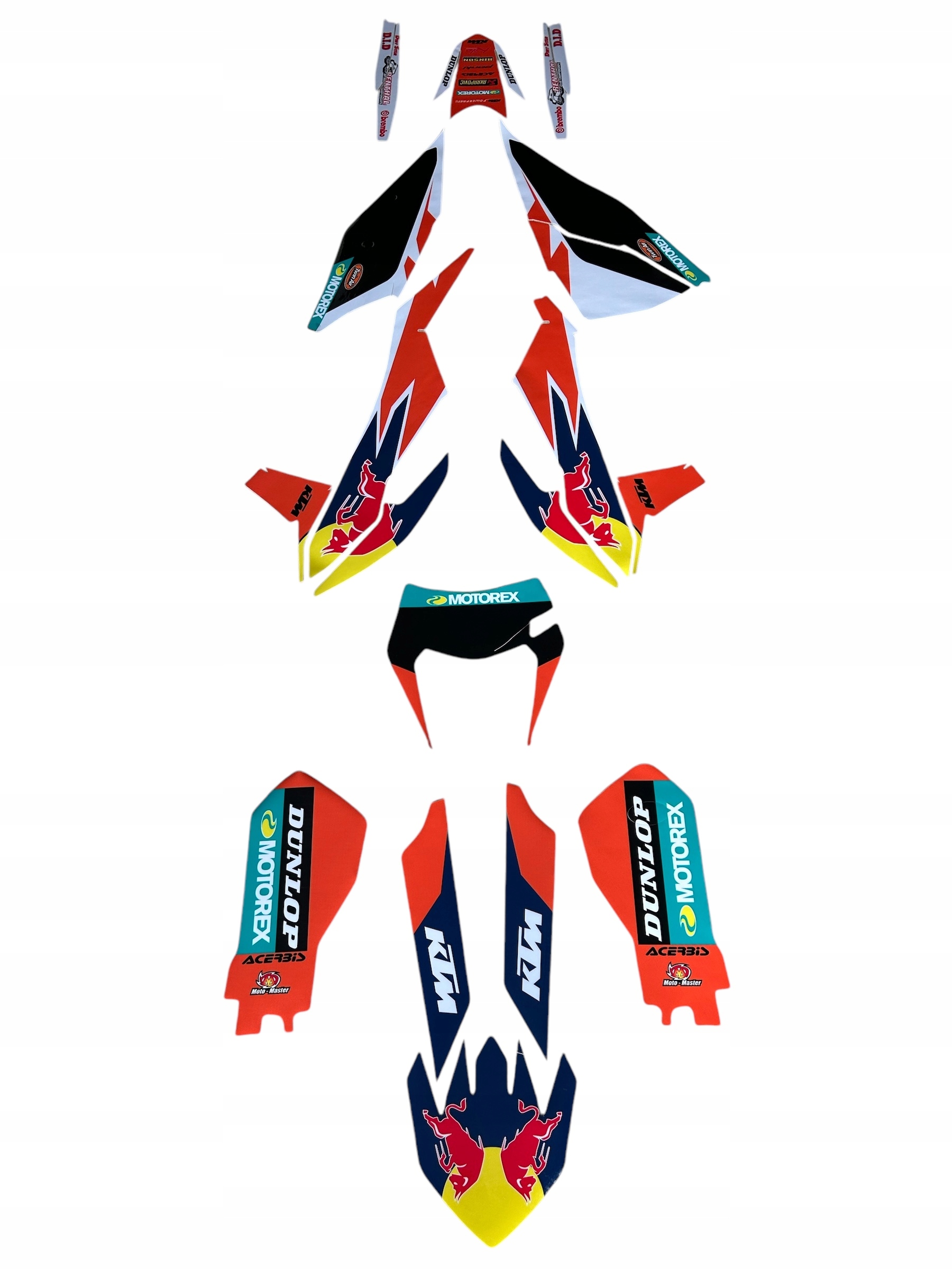 Ktm Exc Exc-f Xc-w 20-23 dýha Cairoli Black z Talianska Cubamoto