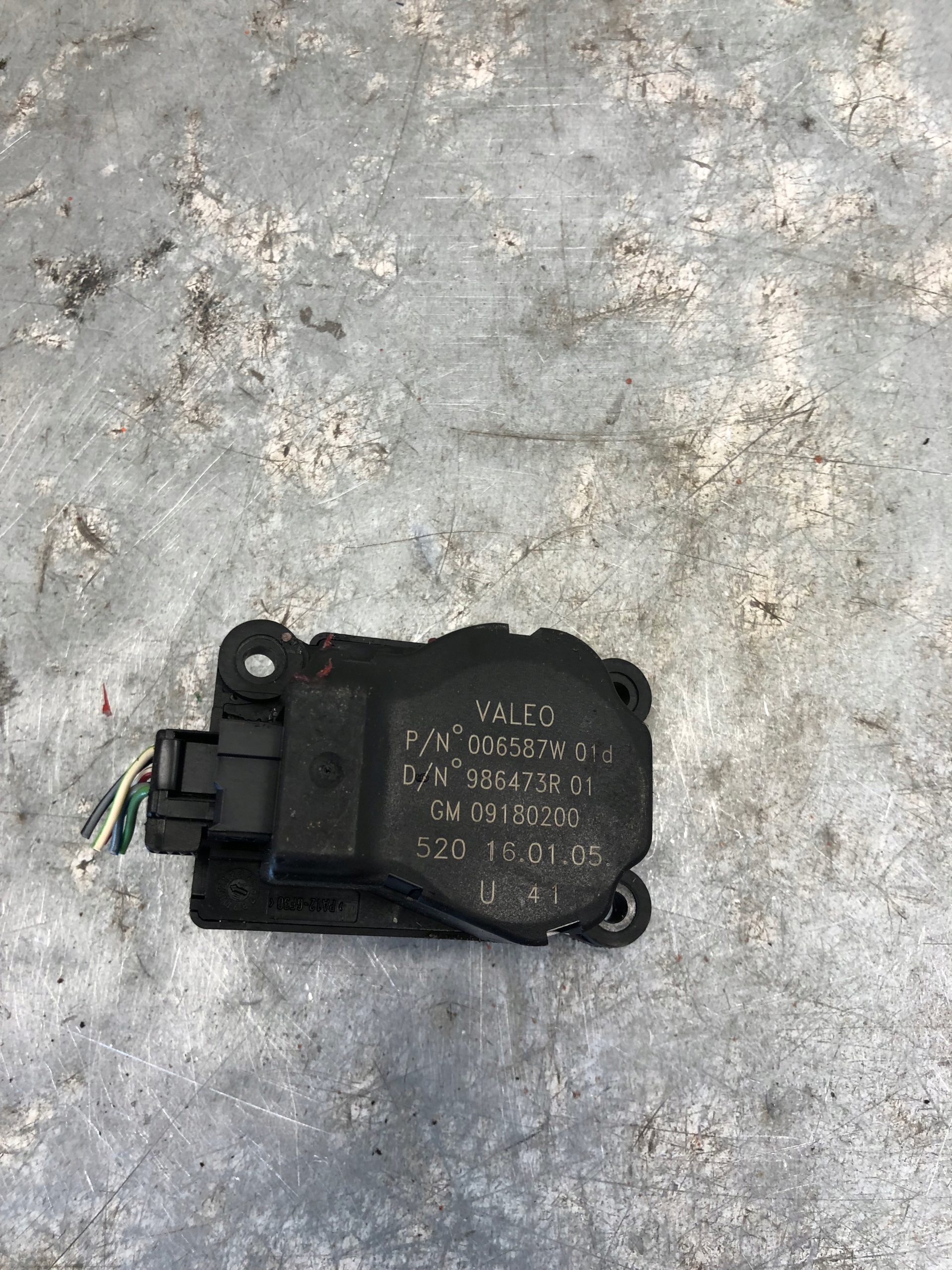 Micro moteur Bloc de chauffage complet OPEL SIGNUM 09180200