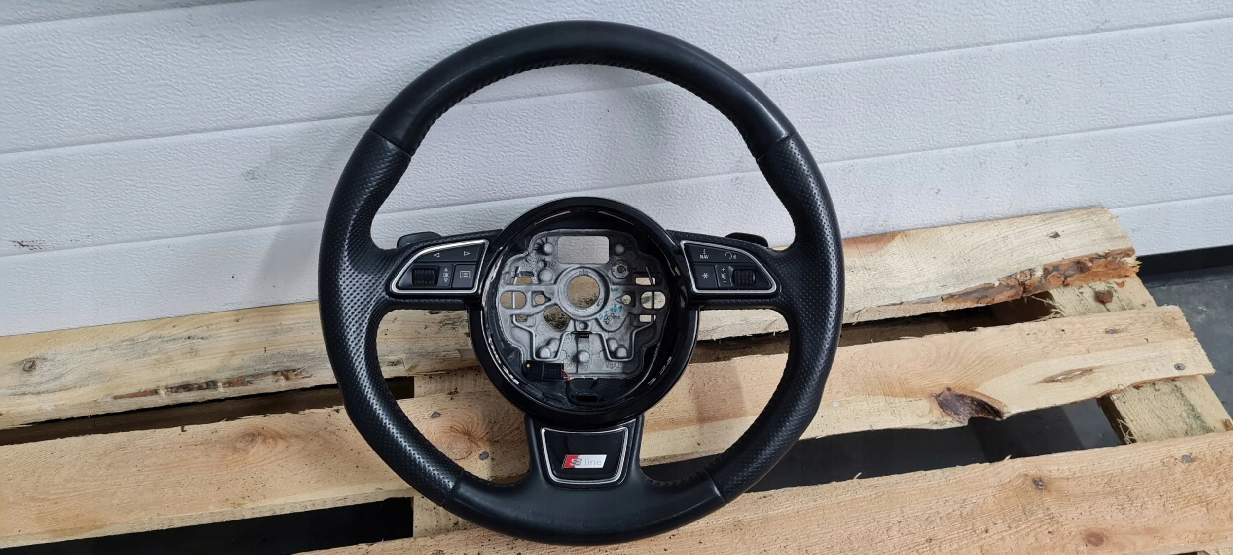 A6 C7 4G lenkrad Leder SLINE Schaltwippen MULTI 8X0419091M A7 4G