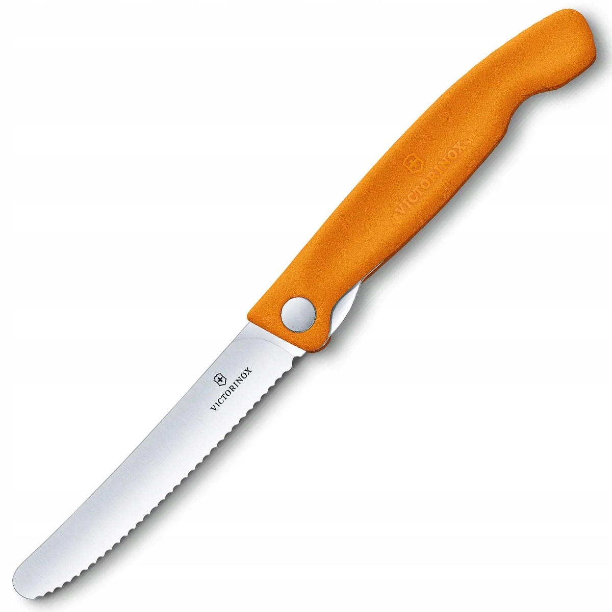

Nóż składany pikutek Victorinox Orange ząbkowany