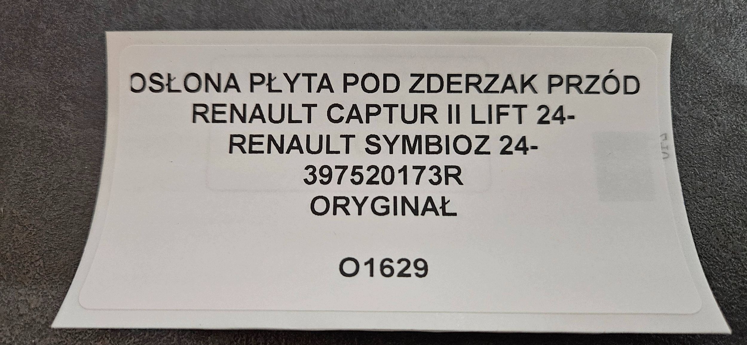 frontstoßstange vorne Renault Symbioz 397520173R