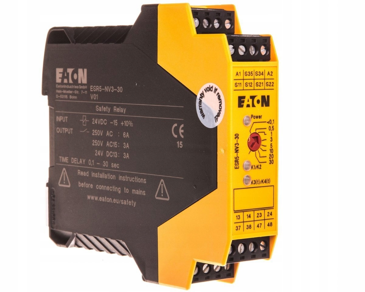 Przekaźnik bezpieczeństwa 3Z 24V DC ESR5-NV3-30 118705
