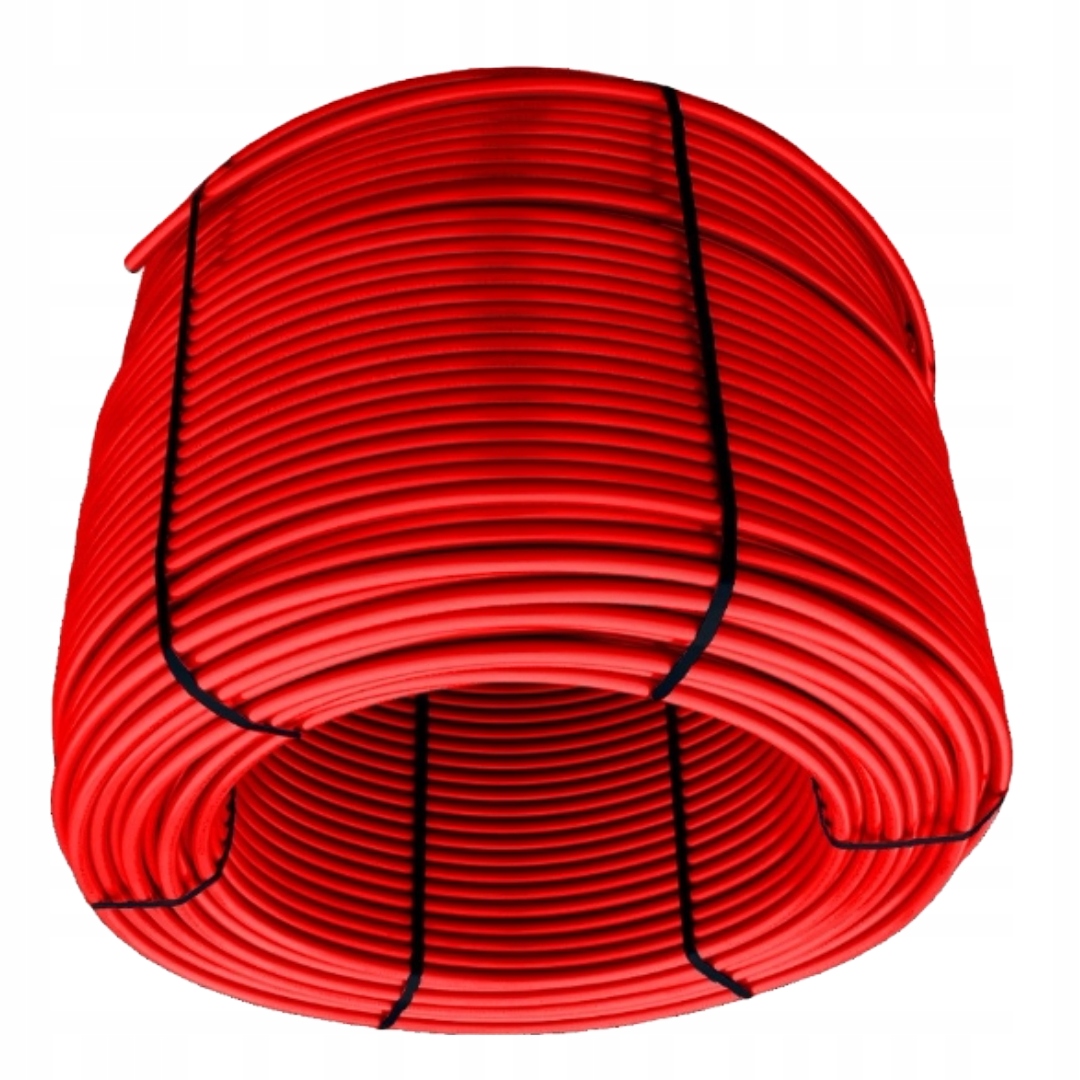 Rura Do Ogrzewania Podłogowego Podłogówki Pert 16 x2mm Czerwona 600m Evoh