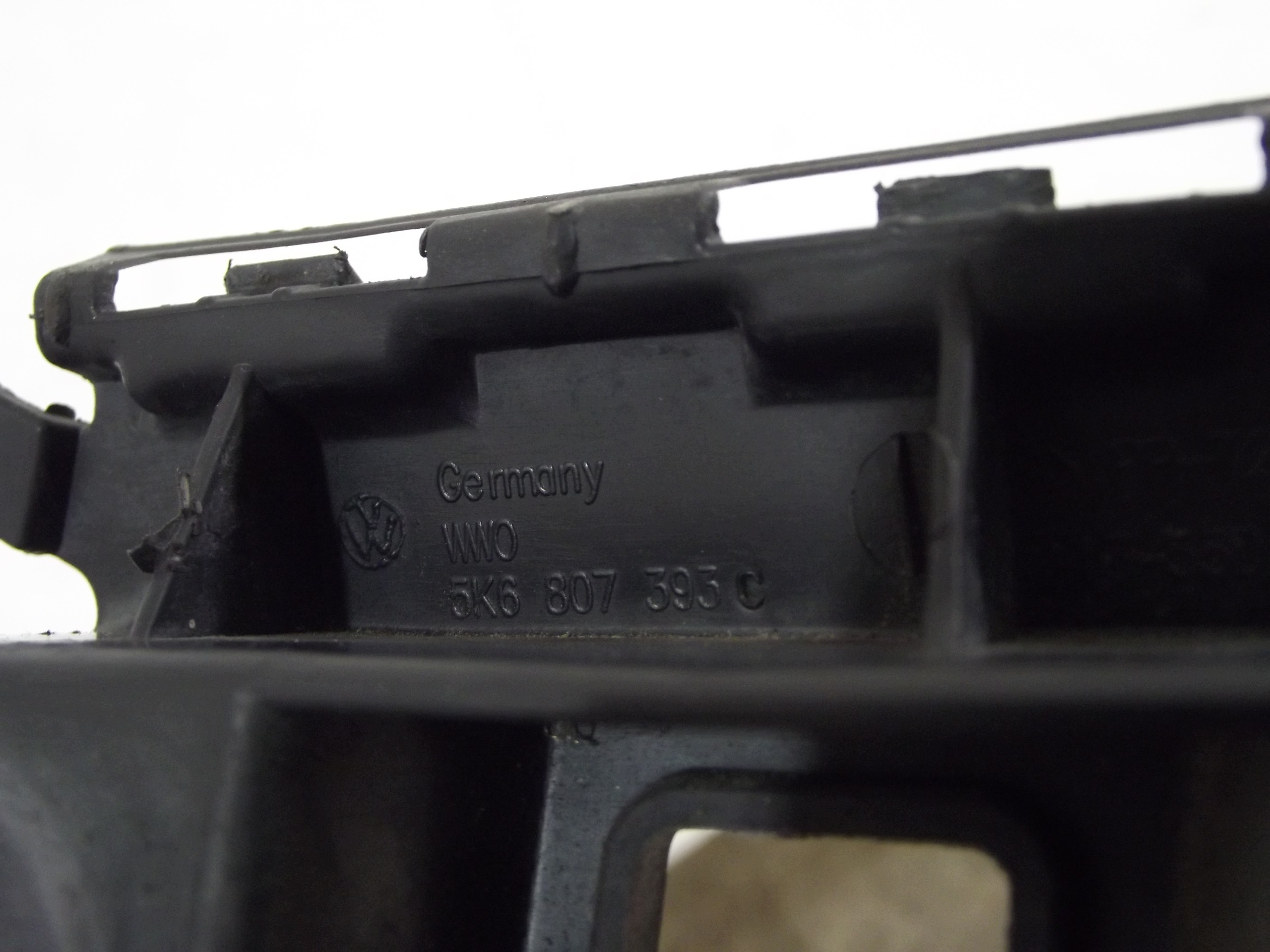 VW Golf VI HB bumper bracket left rear part 5K6807393C