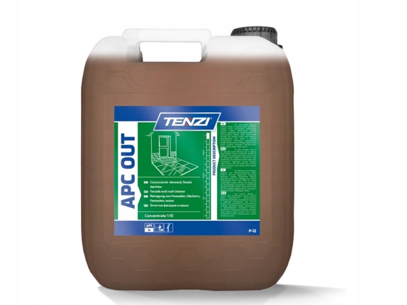 Płyn do czyszczenia dachu i elewacji Tenzi P12/005 Apc Out 5 l