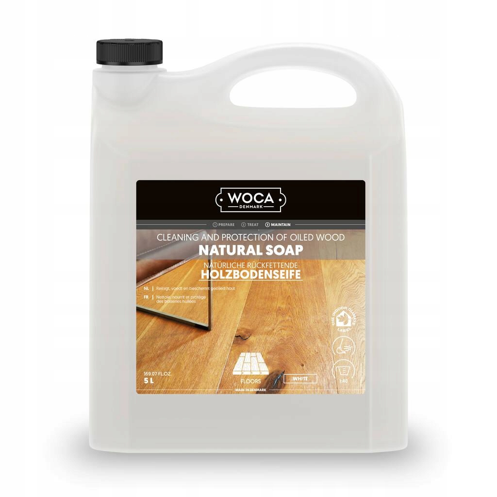 Woca Soap White 5L mydlo na bielený olej
