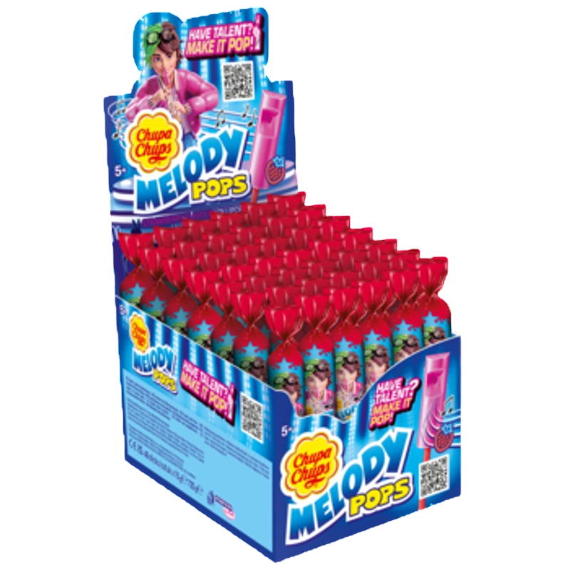 Chupa Chups Melody Pops 48X15G