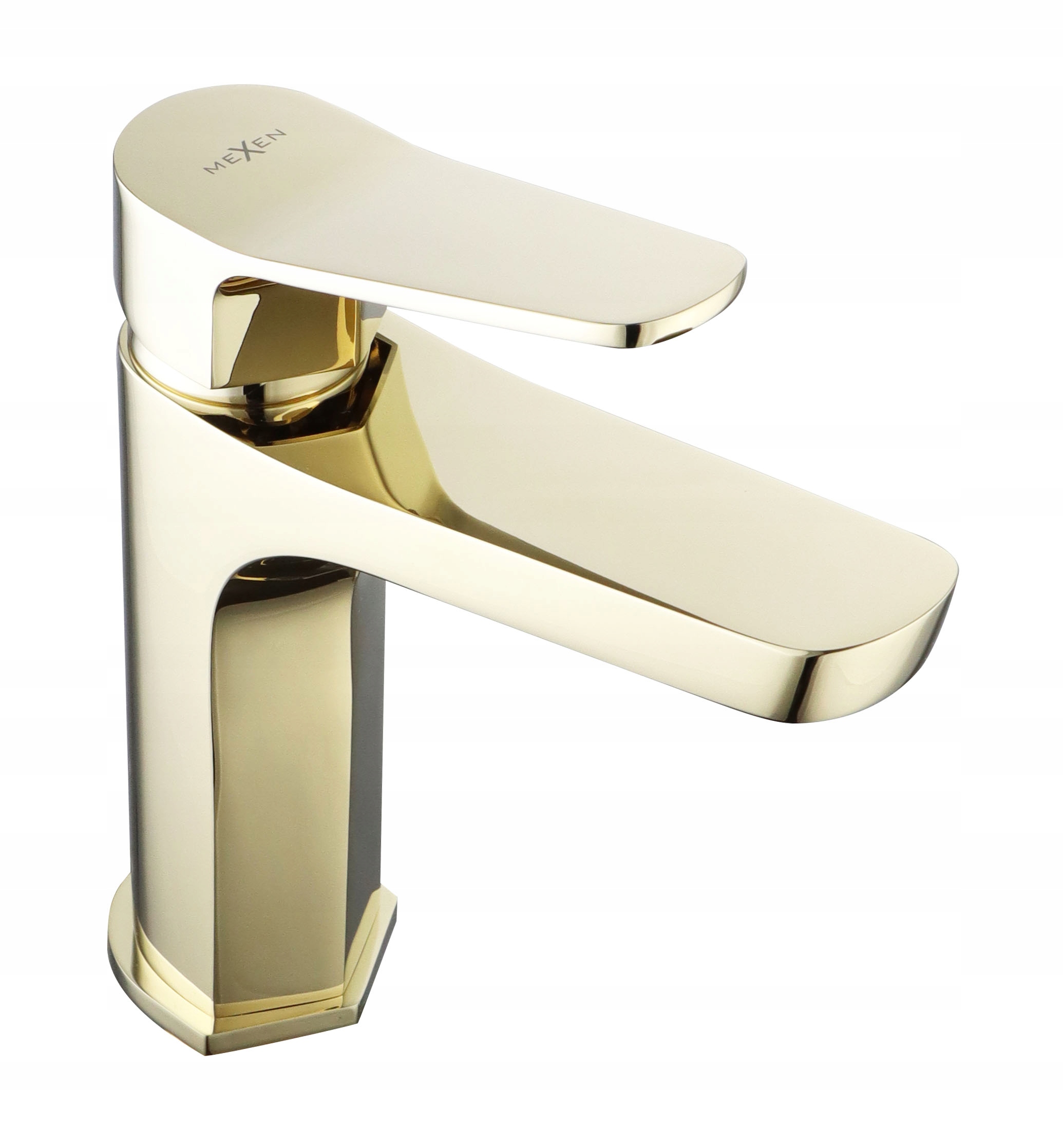 MEXEN LERMA BATERIA UMYWALKOWA ZŁOTA - 74300-50 Rodzaj baterii Bateria umywalkowa