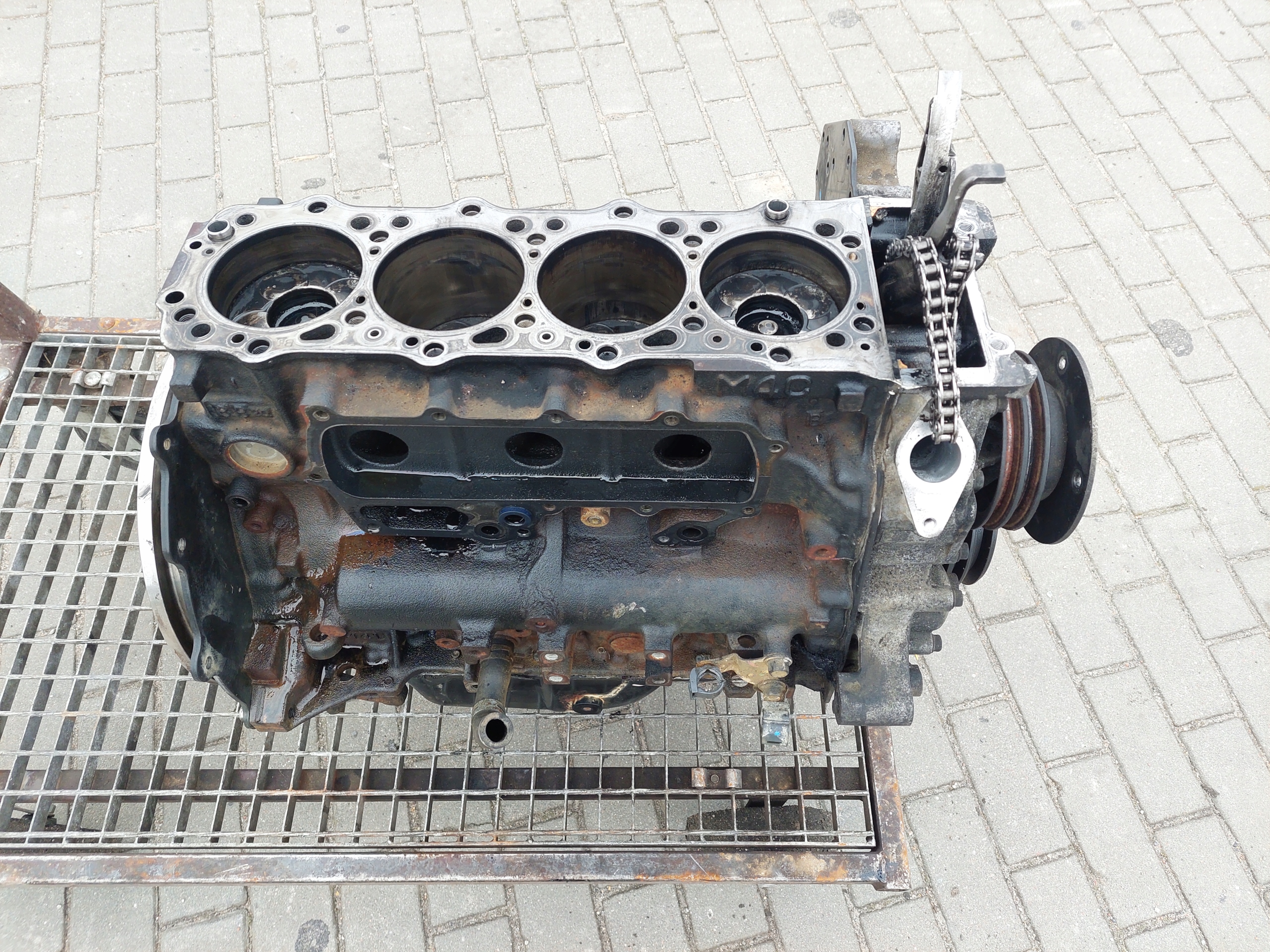 DOL BLOK crank pistons engine 4M41U MITSUBISHI PAJERO 4 IV 3.2 D DID