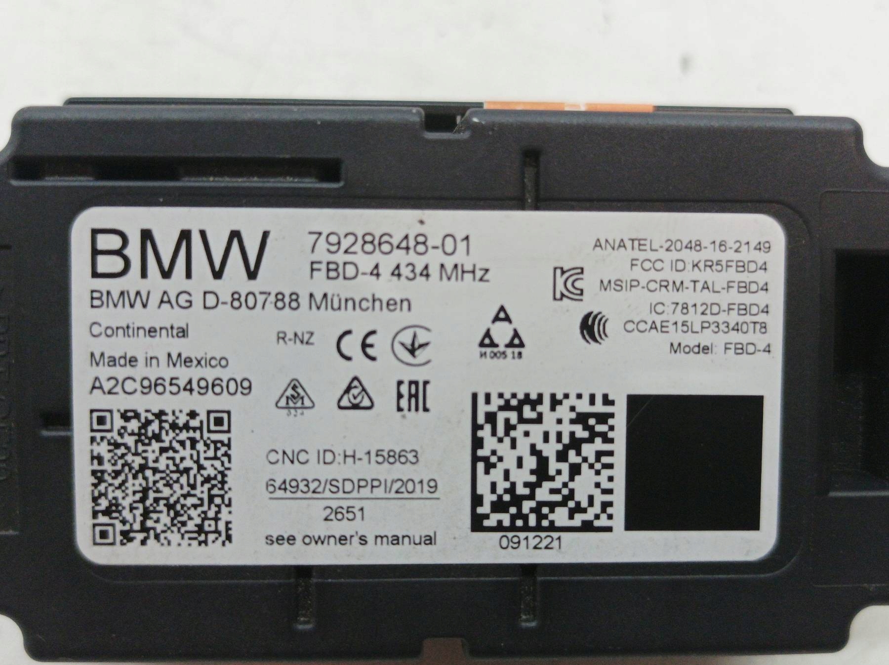 modulo RADIA 7928648 Bmw Seria 5 VII (2017-2024) G30/G31