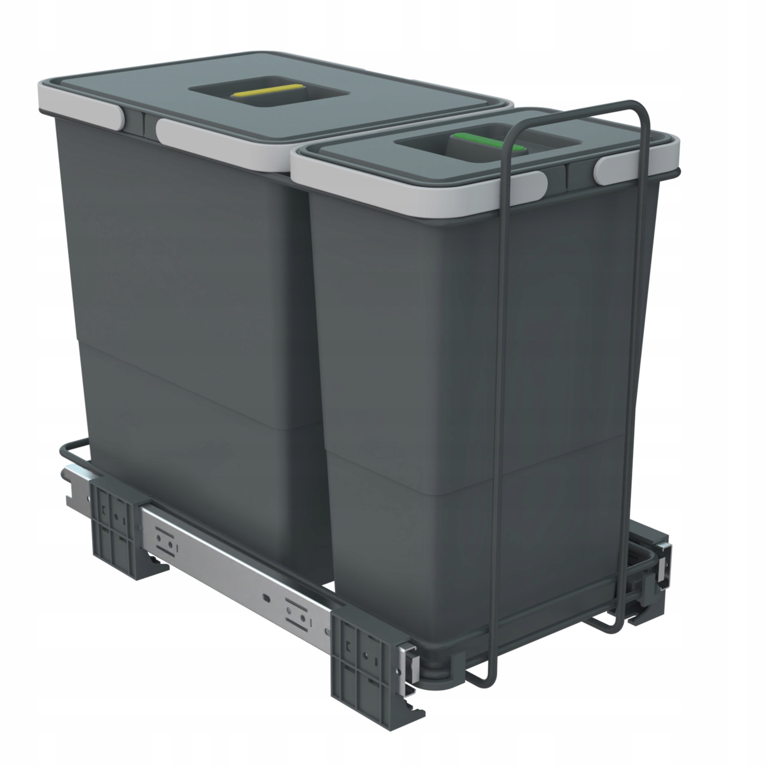 Levně Odpadkový koš do skříňky 30 Elletipi třídič segregátor 26L 1x18L 1x8L