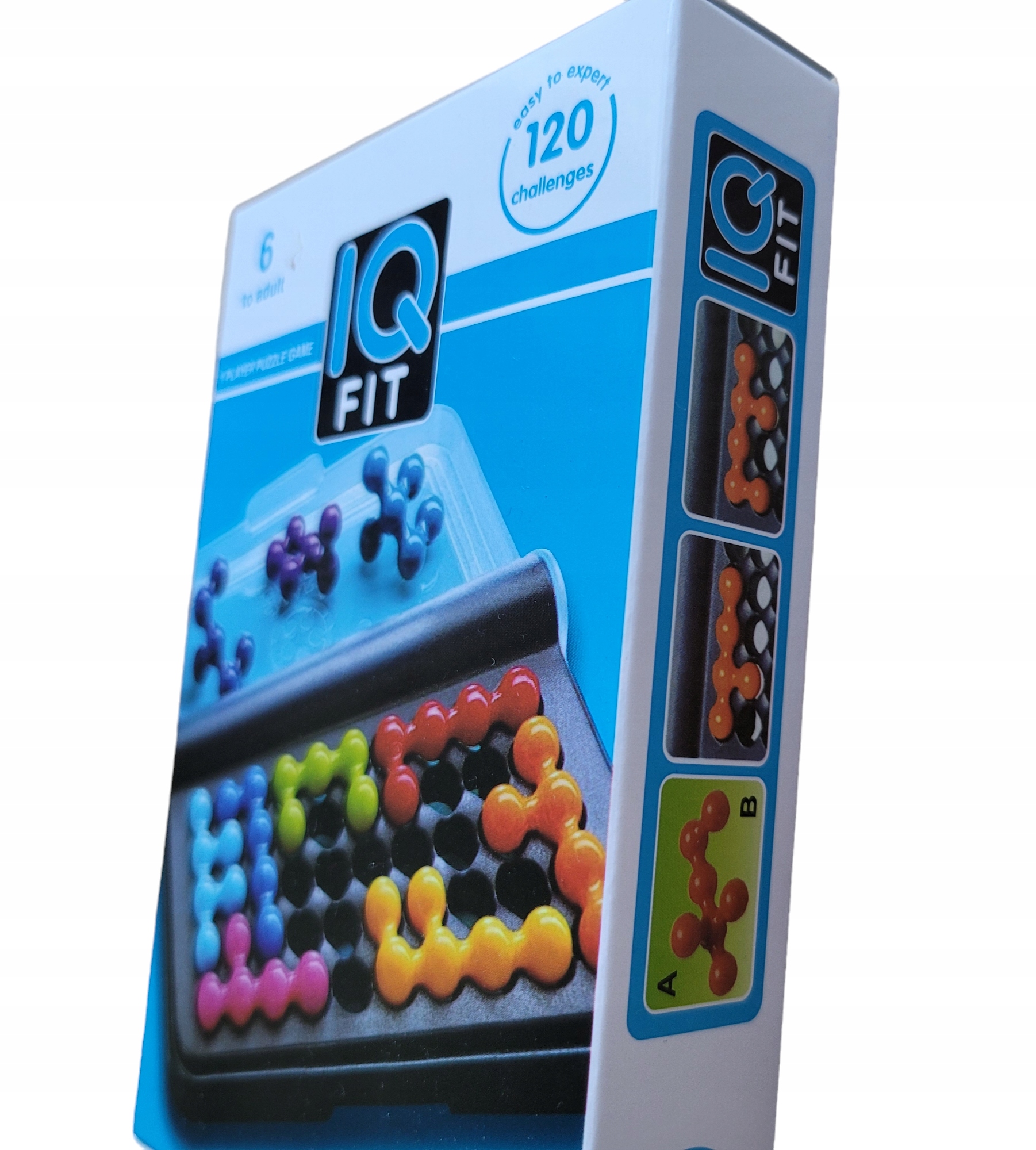 Smart Games IQ Puzzle GRY NA LOGICZNE MYŚLENIE ZABAWKA ROZWOJOWA ŁAMIGŁÓWKI Wiek gracza 5-7 lat 8-11 lat 12-14 lat