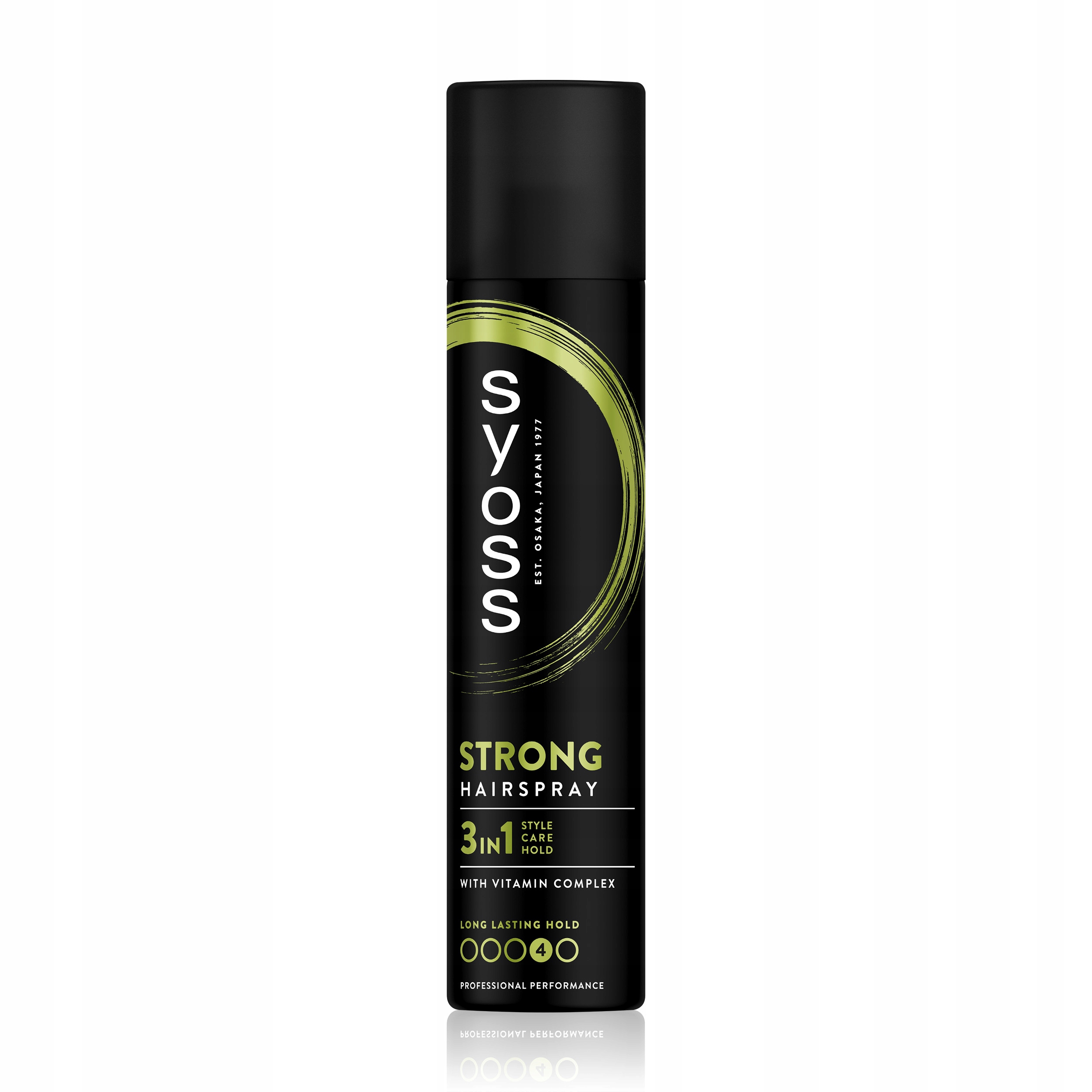 2x Syoss Lak na vlasy Strong s komplexem vitamínů 300 ml Sada 3 ks