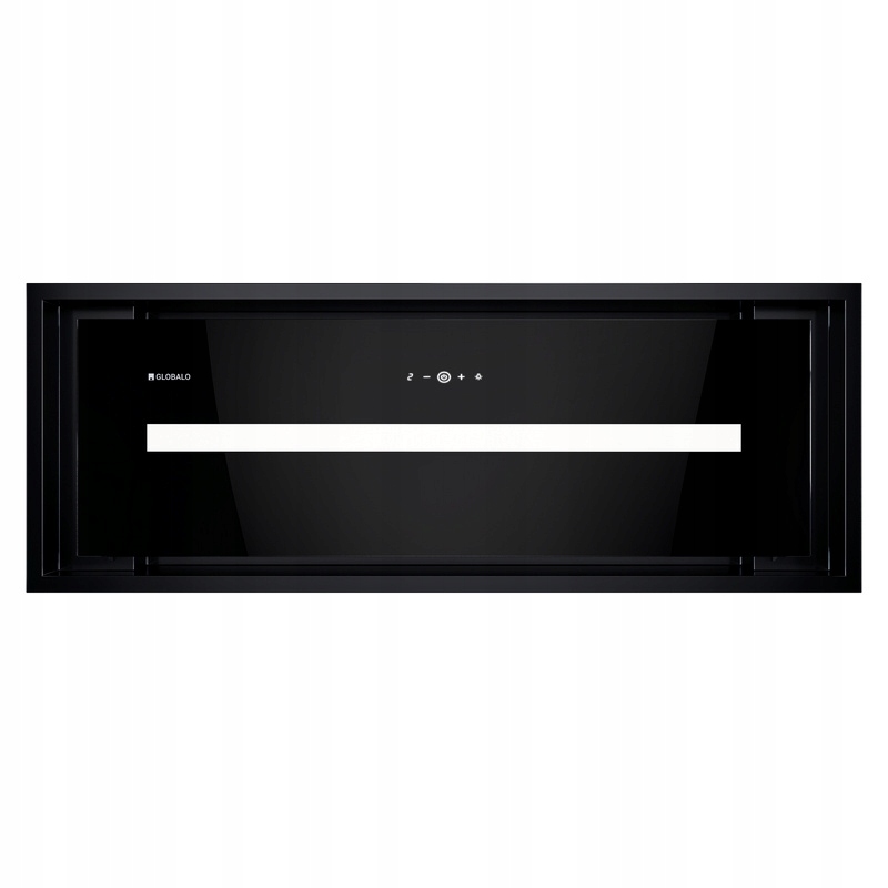 Okap kuchenny Globalo Pinelio 80.1 Black 80 cm cichy 43 dB, 725 m3/h, pilot