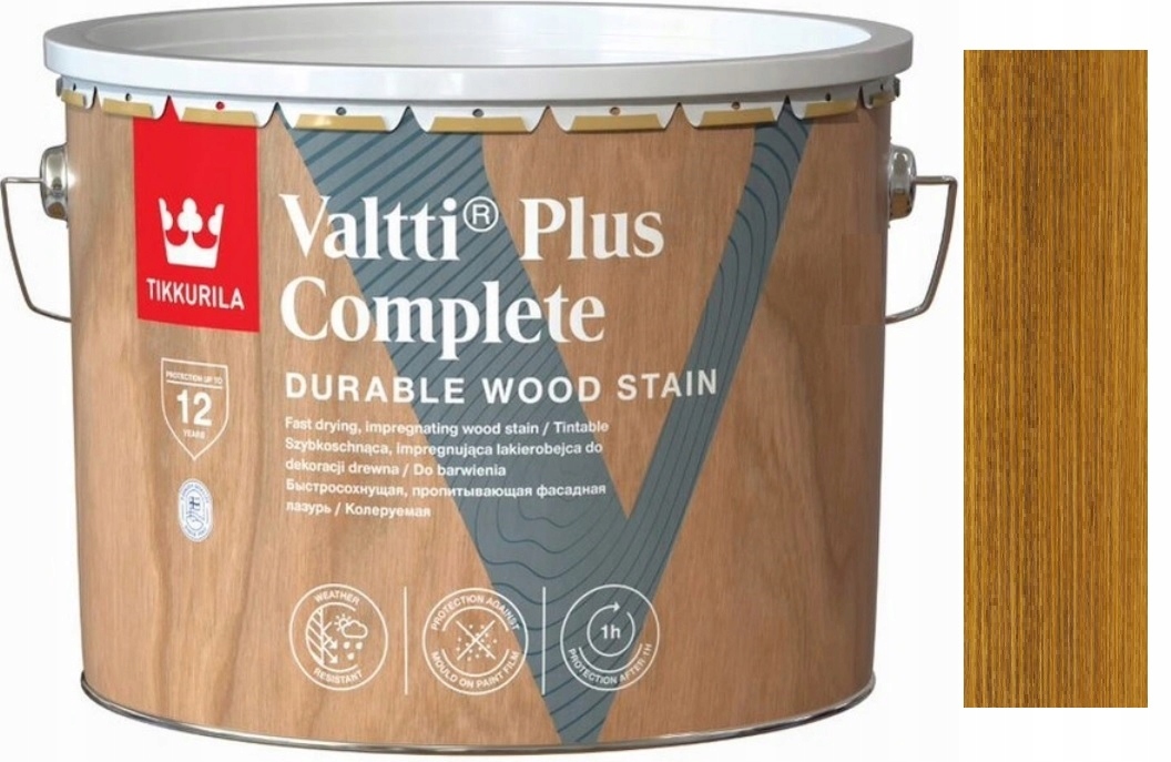 Tikkurila Valtti Plus Lakierobejca Golden Oak Złoty Dąb 5L