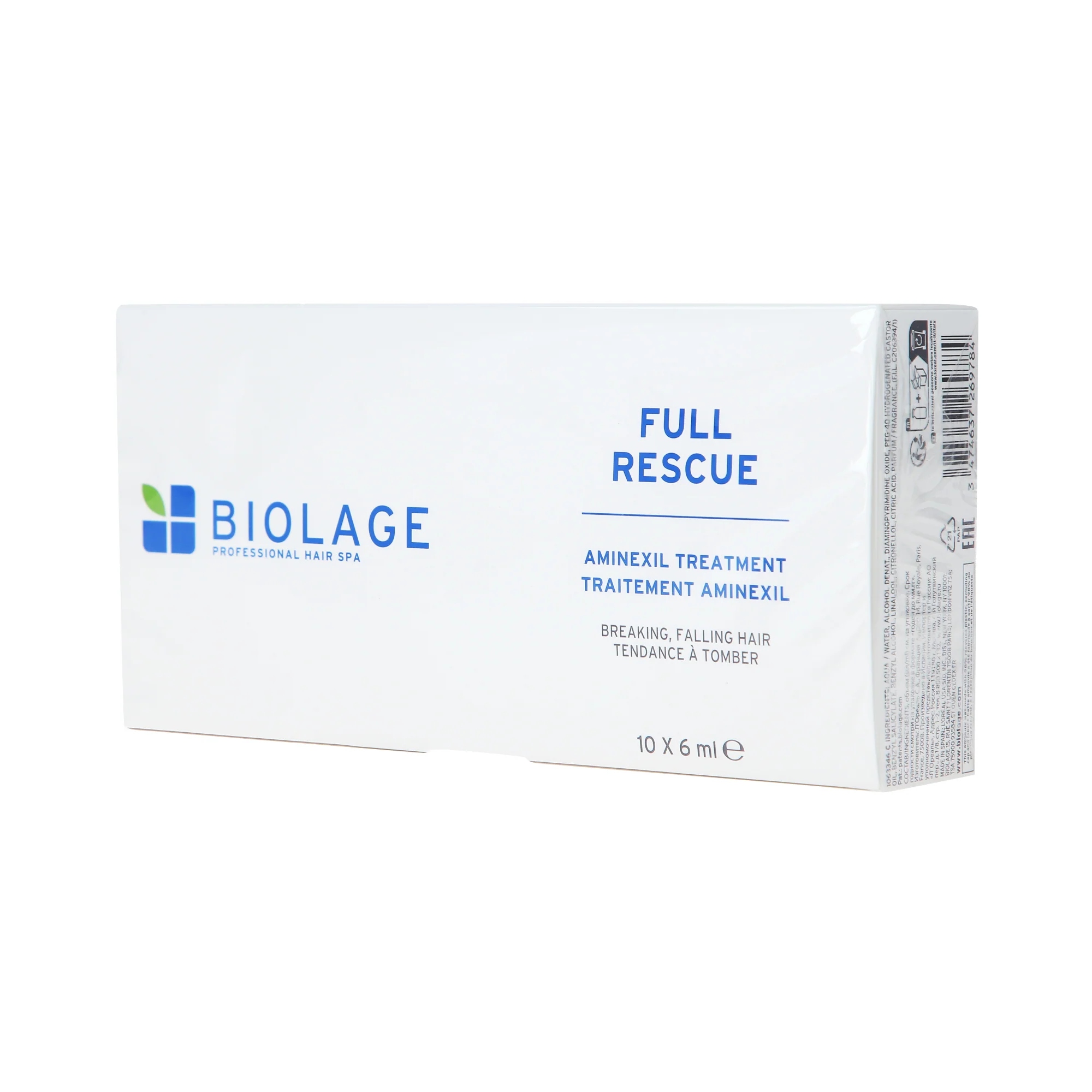 Biolage Full Rescue Aminexil ampule proti vypadávání vlasů 10x6 ml