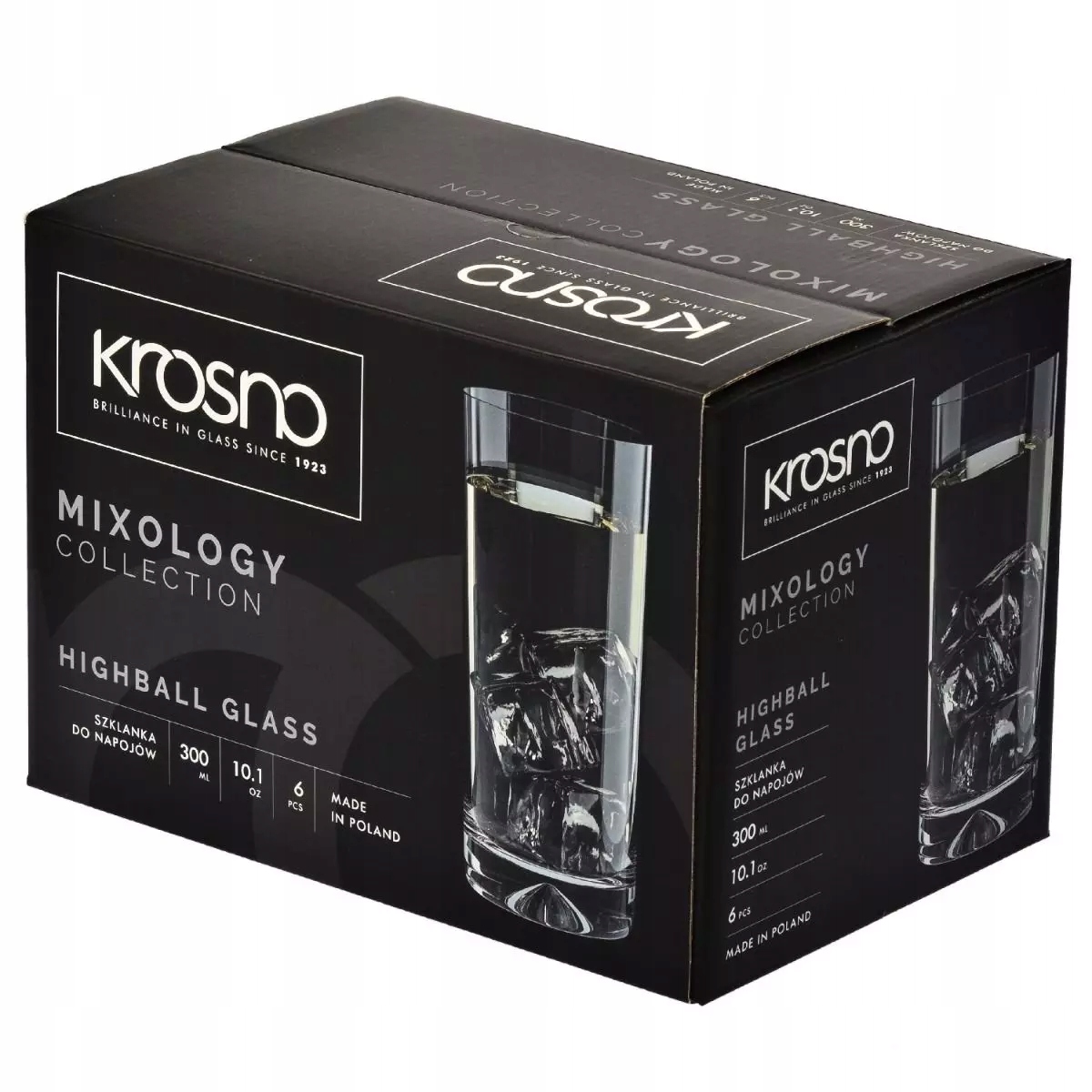 

Krosno szklanki do napojów 300ml C142 Mixology 6sz