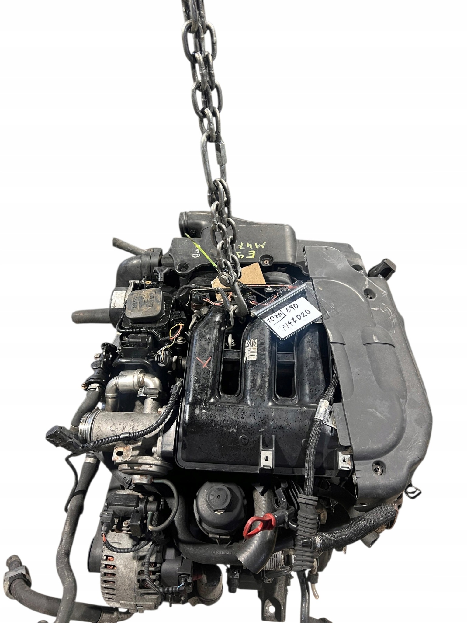 engine M47D20 BMW E90 E91 E92 2.0 D DIESEL 204D4 diesel complete