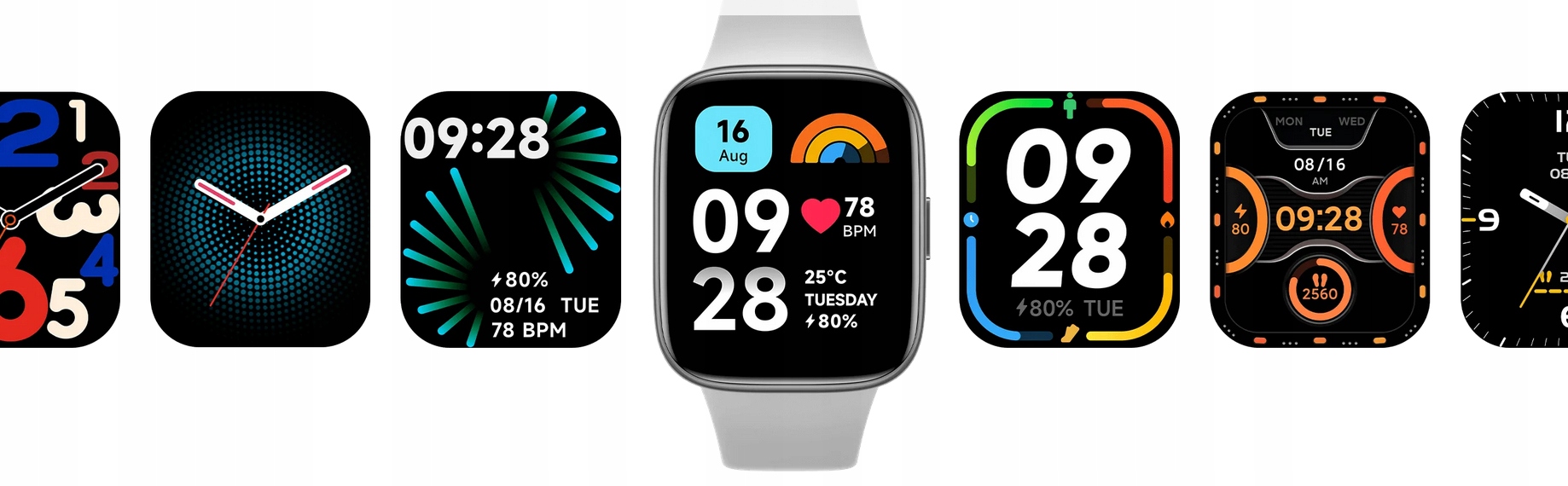 Aktywny smartwatch Xiaomi Redmi Watch 3 w kolorze szarym Stan opakowania oryginalne