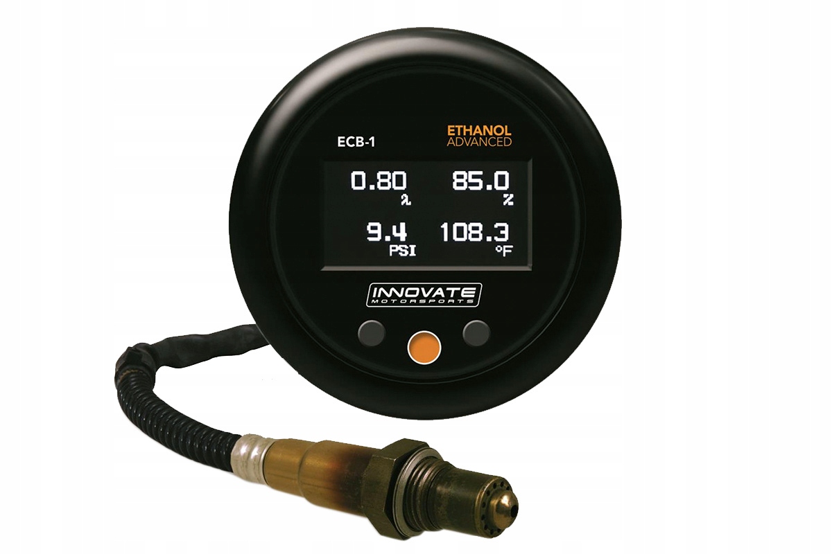 Innovate 52mm ECB-1 Clock: (boost) obsah etanolu a Afr