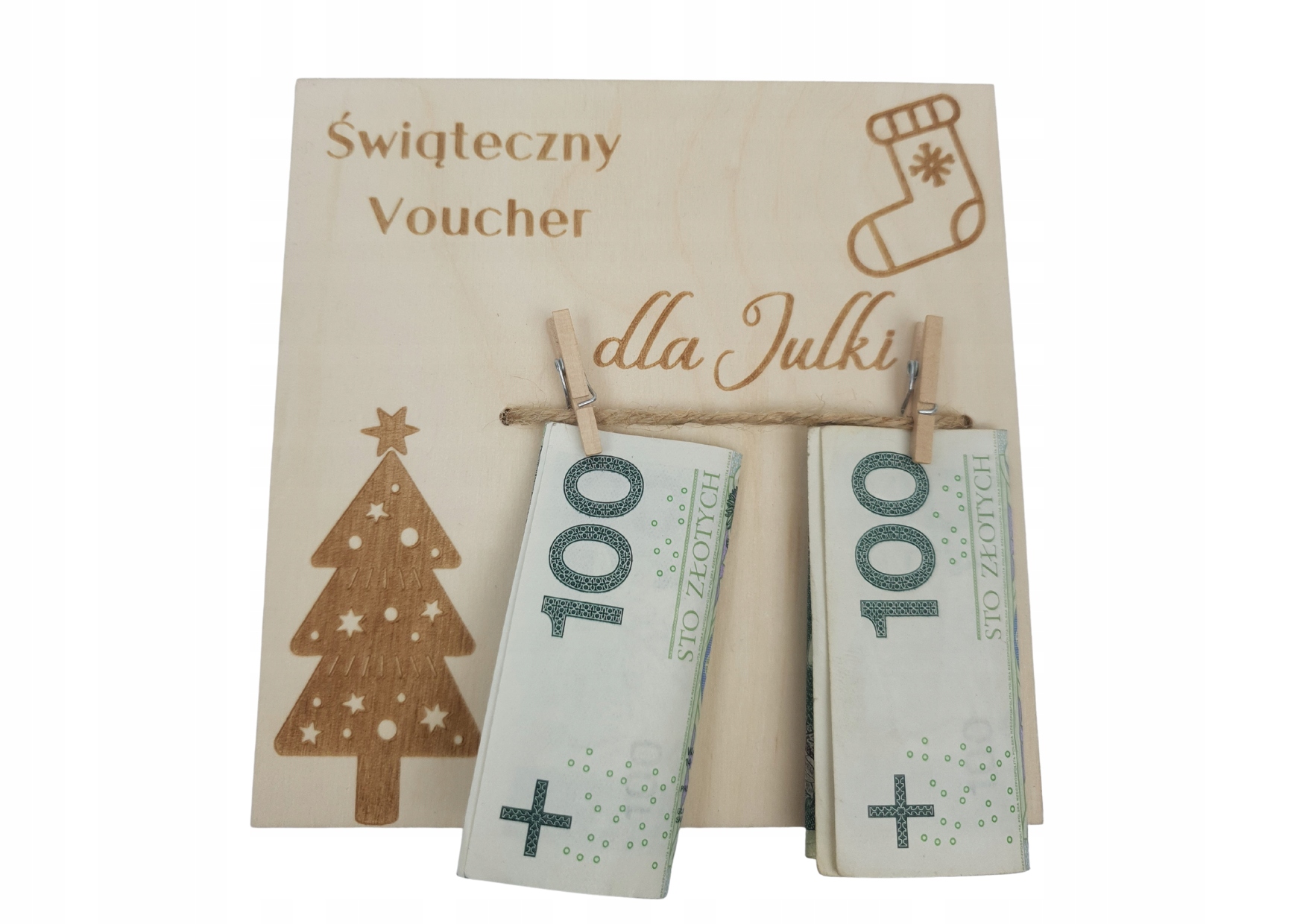 

Voucher święta Bon Świąteczny Podarunkowy
