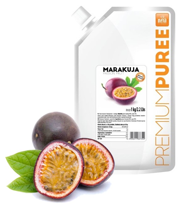 Premium Pyré Marakuja Pyré Ovocná Passion Fruit Dezerty Nápoje Zmrzlina Dorty