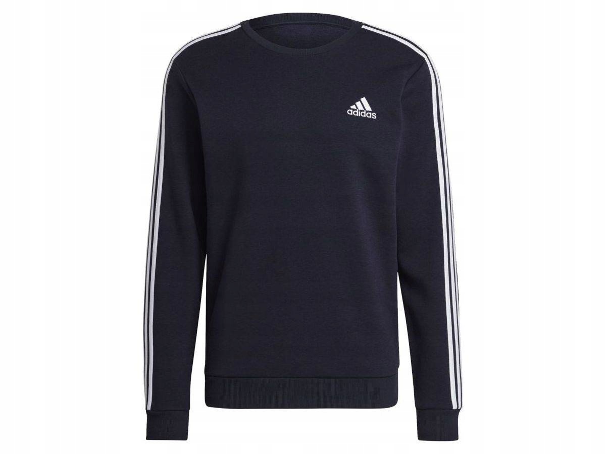 Pánská mikina bez kapuce Adidas M 3S Fl Swt S