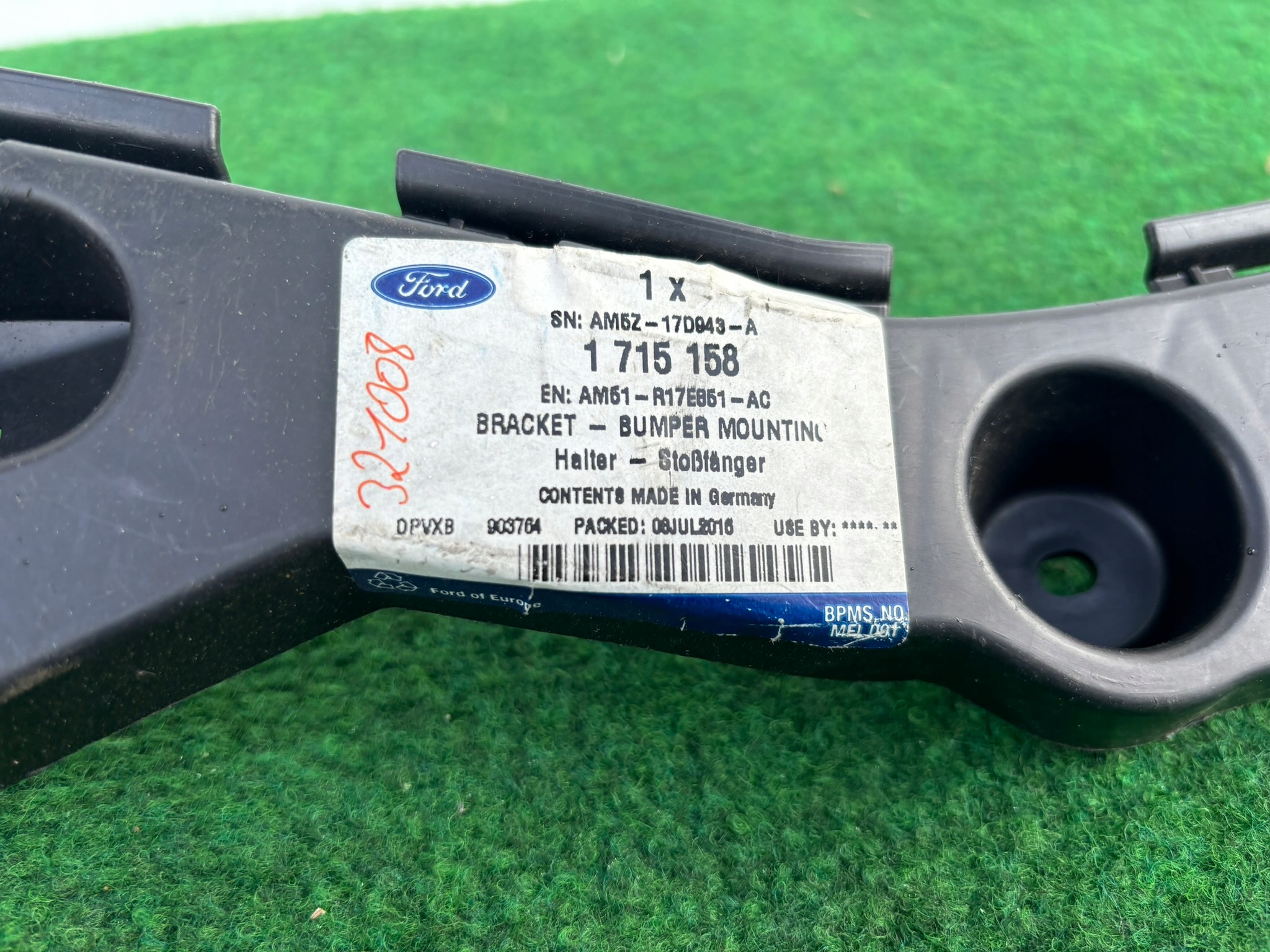 FORD C-MAX MK2 bumper bracket left rear part holder AM51-R17E851-AC KA13/051