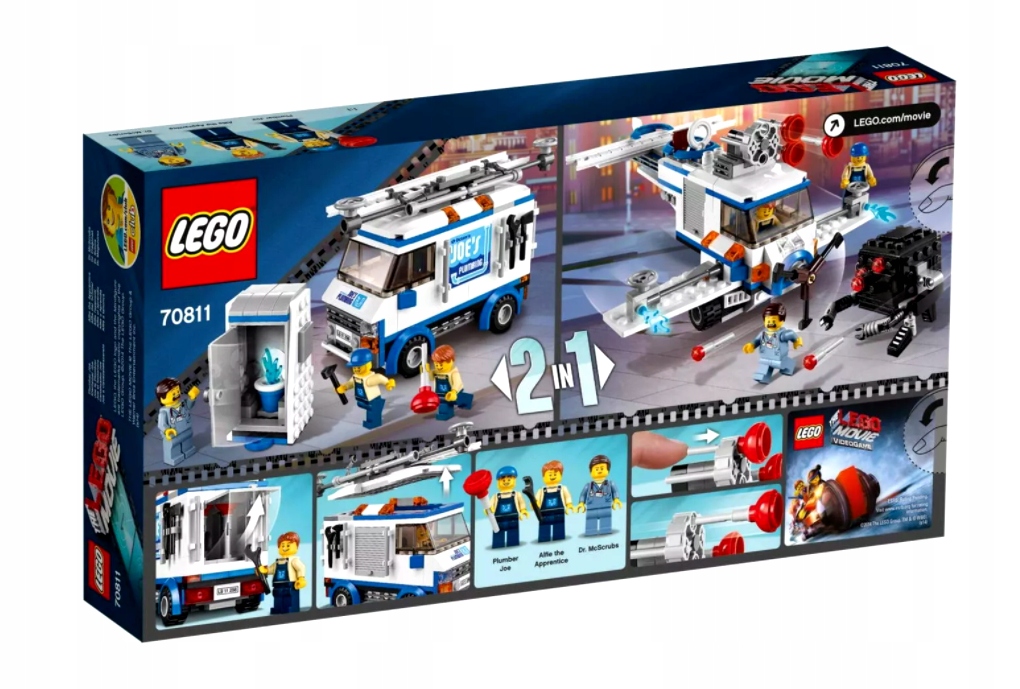 LEGO The Movie 70811 Latająca Armatka Wodna Marka LEGO