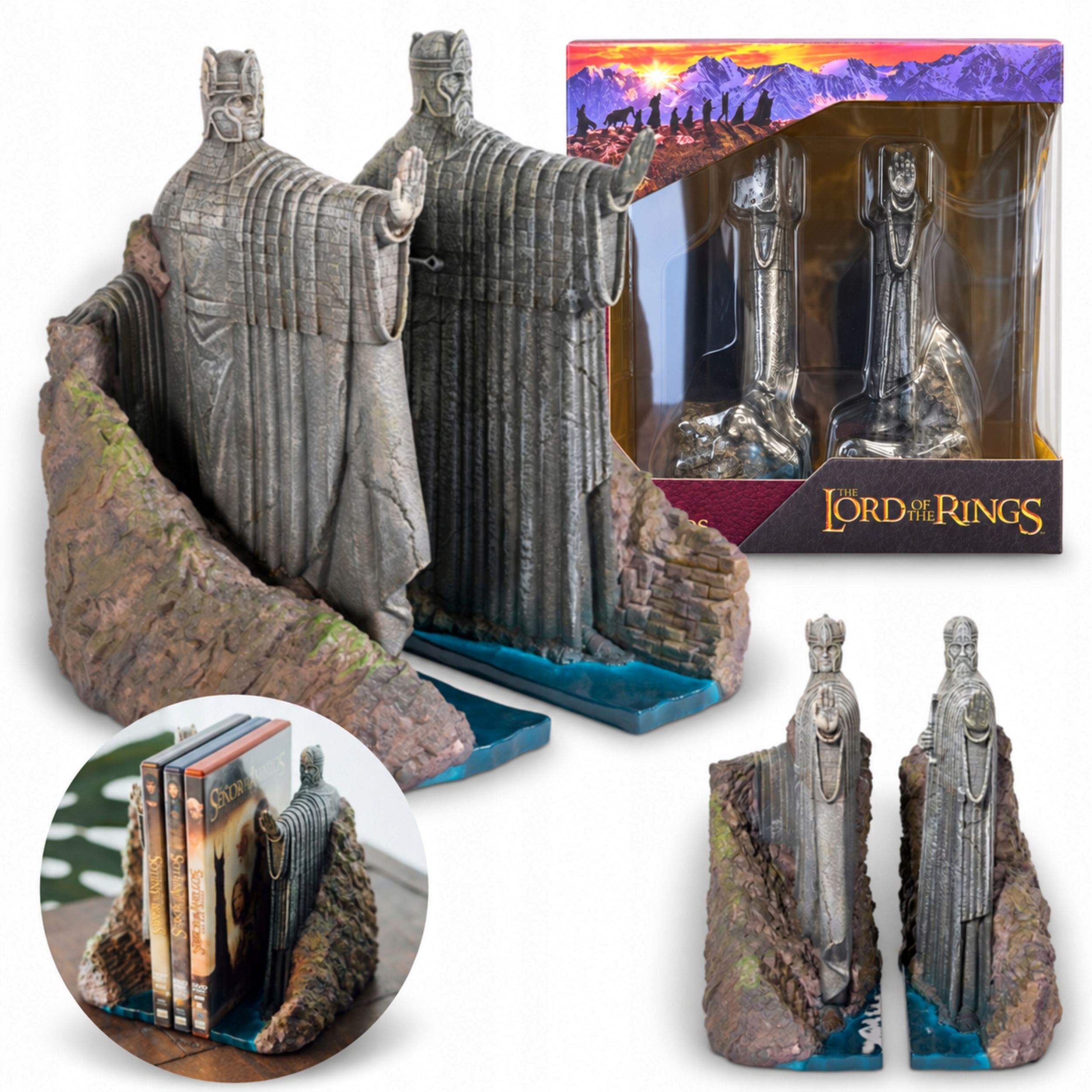 Stojany na knihy Pán prstenů Argonath Brána králů Grupo Erik