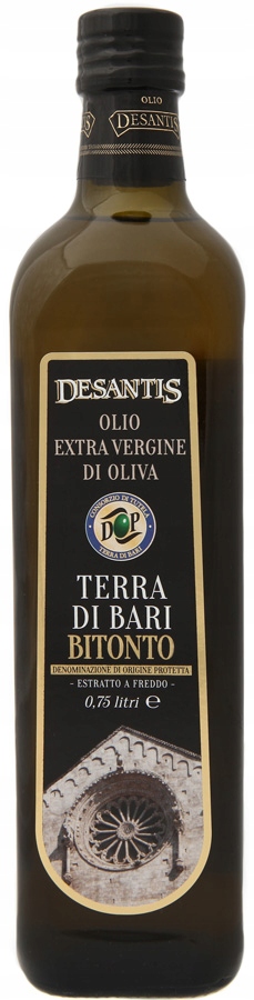 Levně Olivový olej DeSantis Terra di Bari Dop 750ml 100% Italské Olivy Keto