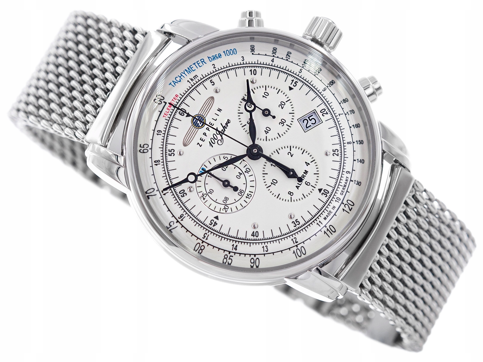 Pánské hodinky Zeppelin 8680M-3 100 Jahre Alarm