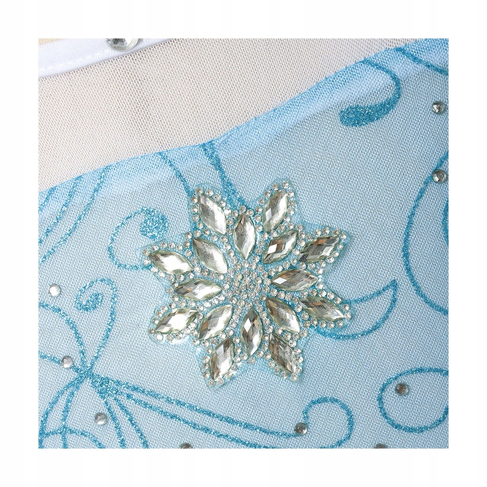 SUKIENKA STRÓJ ELSA Elza Frozen 104 110 3 - 4 lat Rozmiar 104