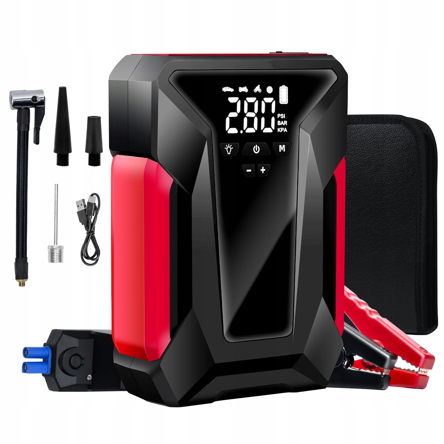 Štartovacie Zariadenie Jump Starter Pre Auto Powerbank 10000 mAh