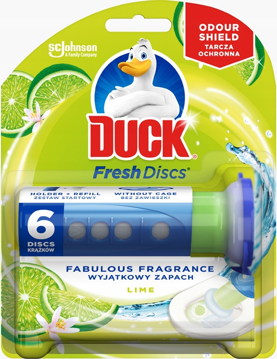 

Duck Fresh Discs Lime żelowy krążek do wc 36ml