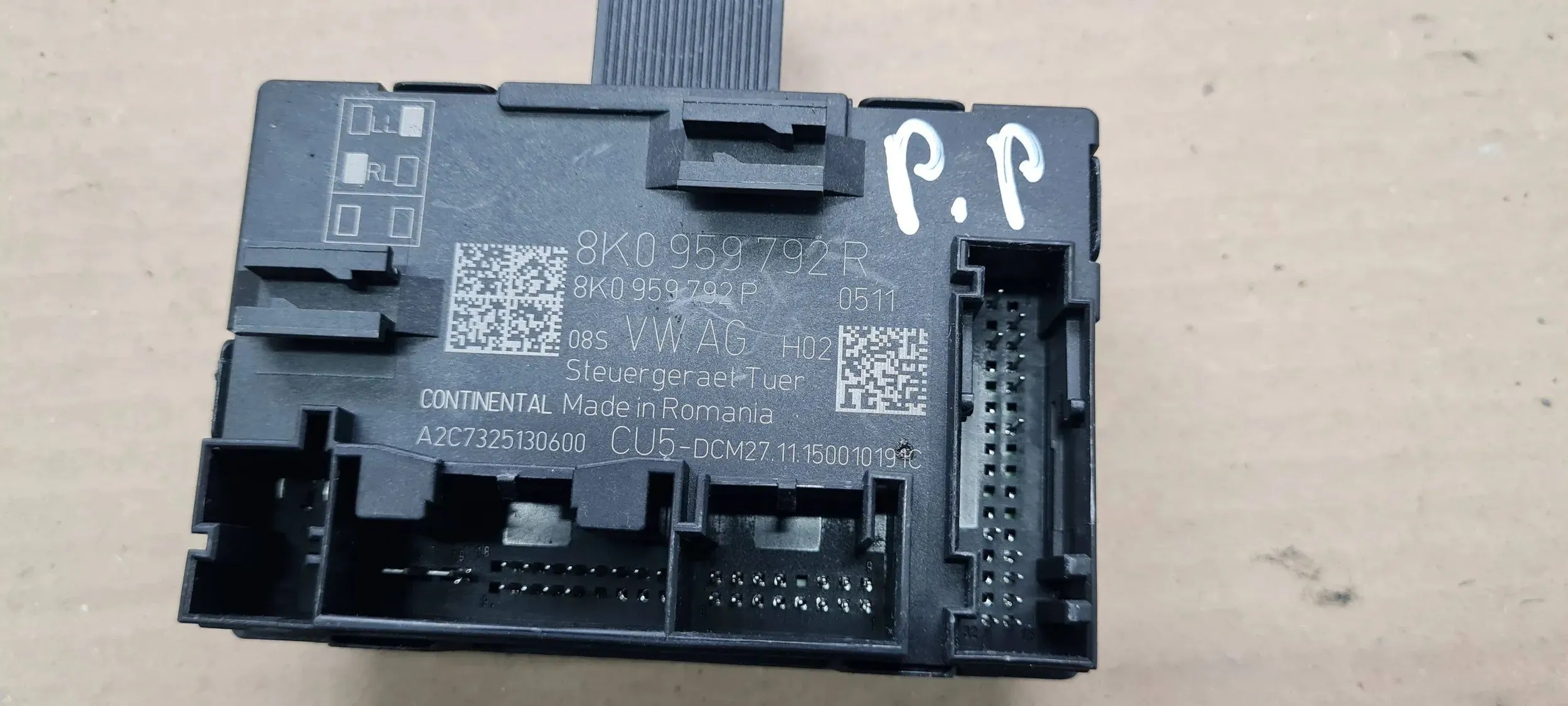 SQ5 8R Q5 LIFT module control unit door right front 8K0959792R 8K0959792P