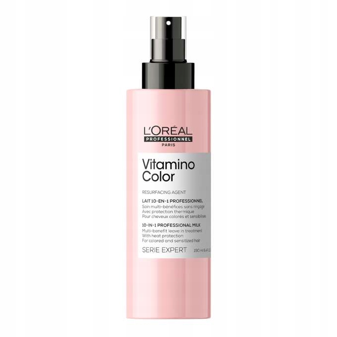 LOREAL VITAMINO COLOR 10 IN 1 СПРЕЙ МНОГОФУНКЦИОНАЛЬНЫЙ ЗАЩИТА ЦВЕТА 190 МЛ
