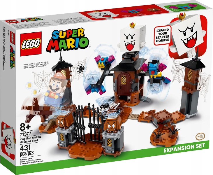 Lego Mario 71377 King Boo i nawiedzone podwórze zestaw rozszerzający