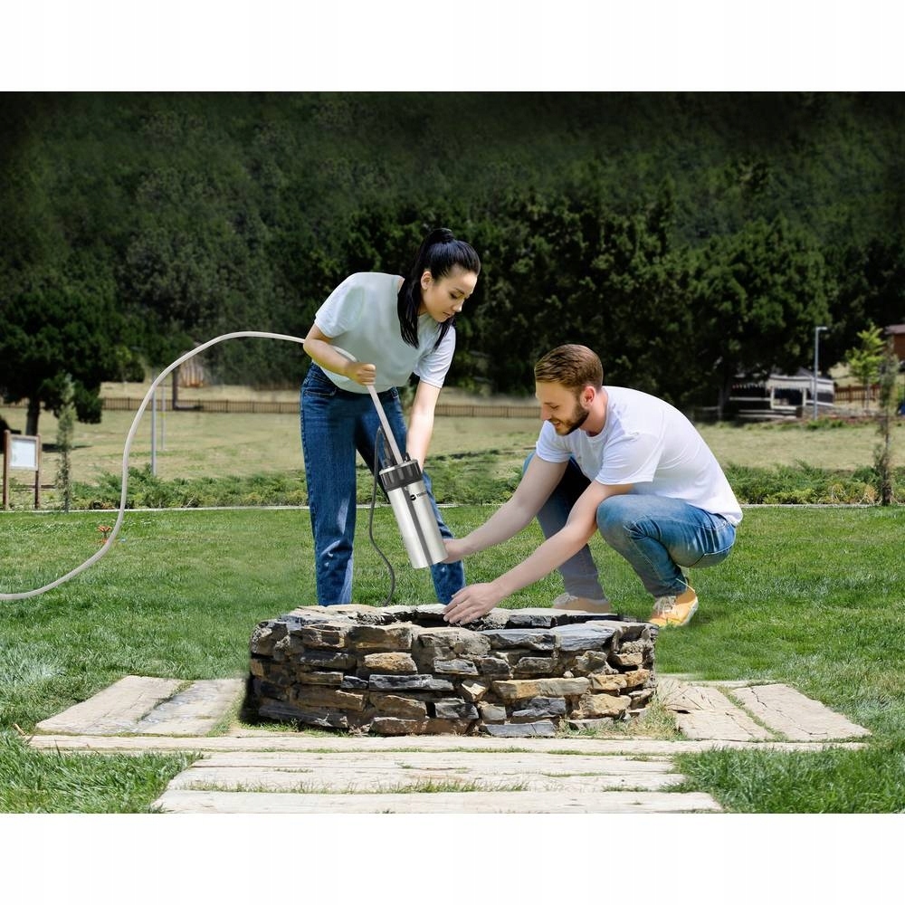 Pompa niskonapięciowa 24 V GŁĘBINOWA do studni ZATAPIALNA 390 L/h 7 BAR Rodzaj pompy głębinowa