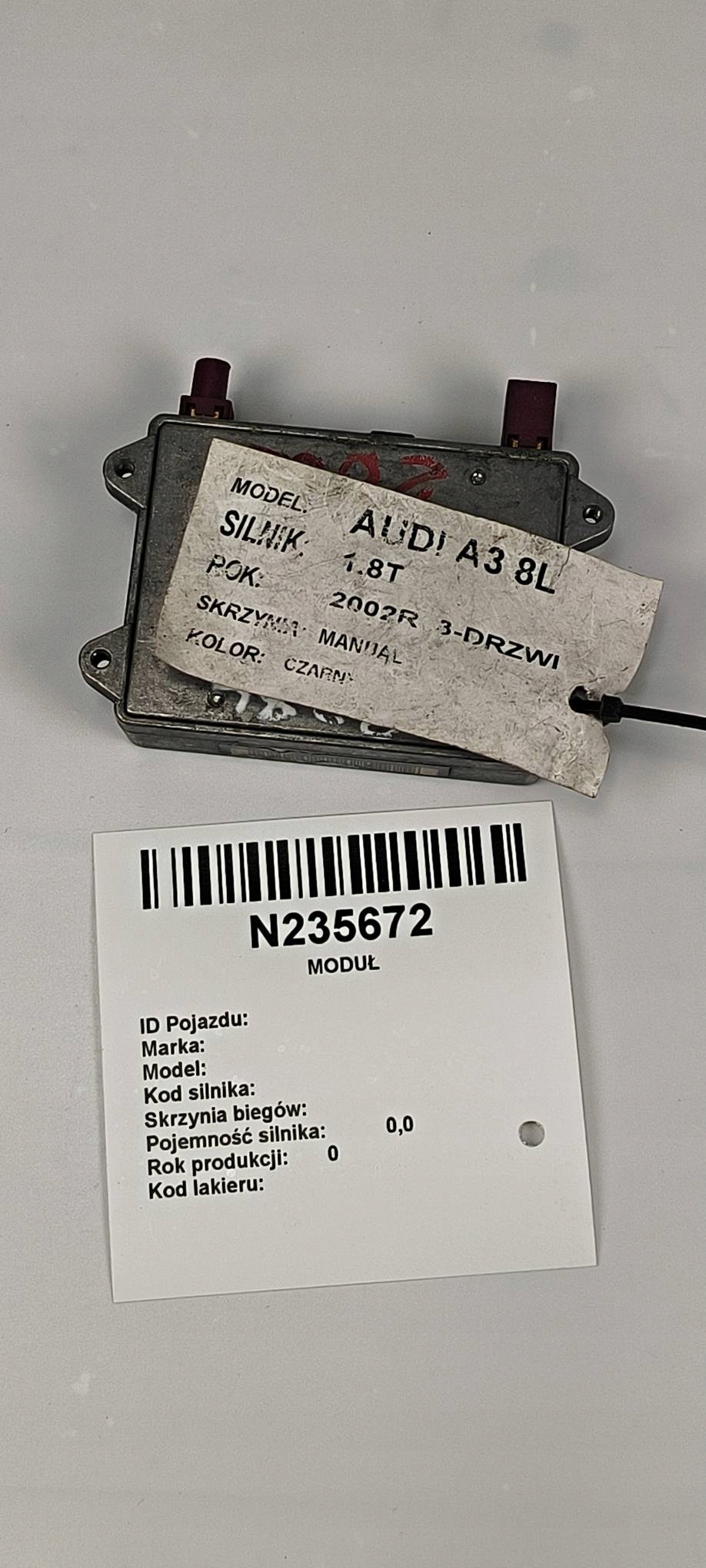 amplifier ANTENY 8E0035456 AUDI A6 C5
