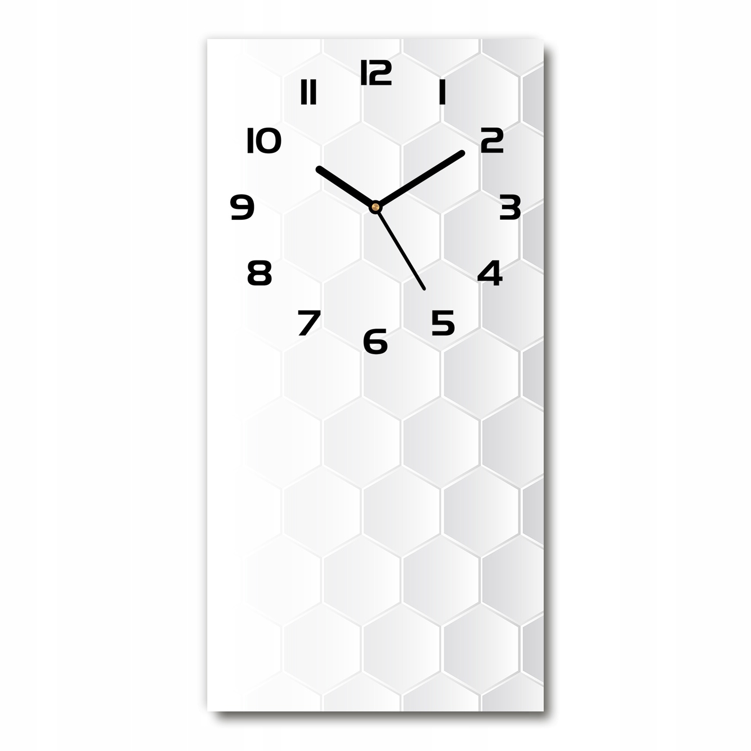 

Zegar ścienny cichy Geometryczne tło 30x60 pionowy