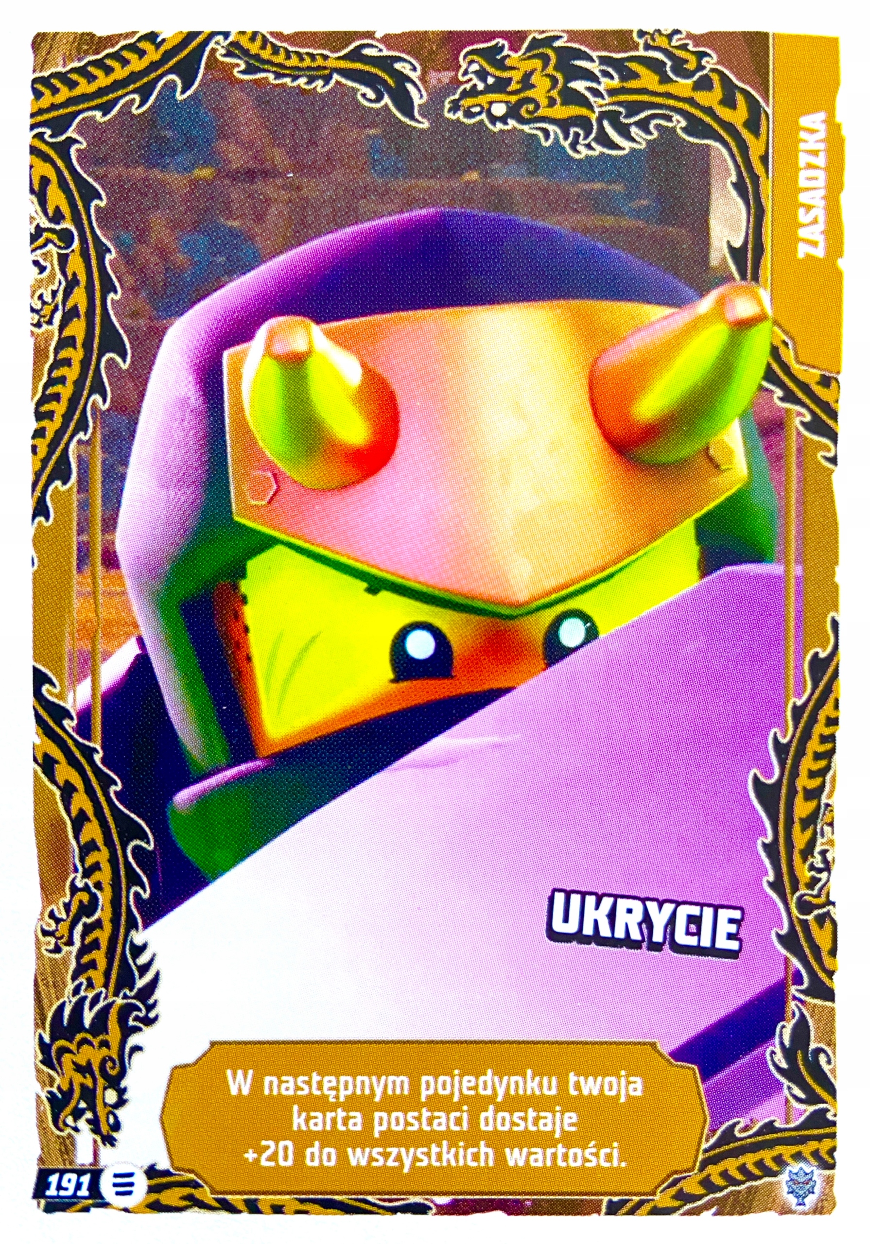 Lego Ninjago 2026 seria 11 karta podstawowa Zasadzka 191 Ukrycie