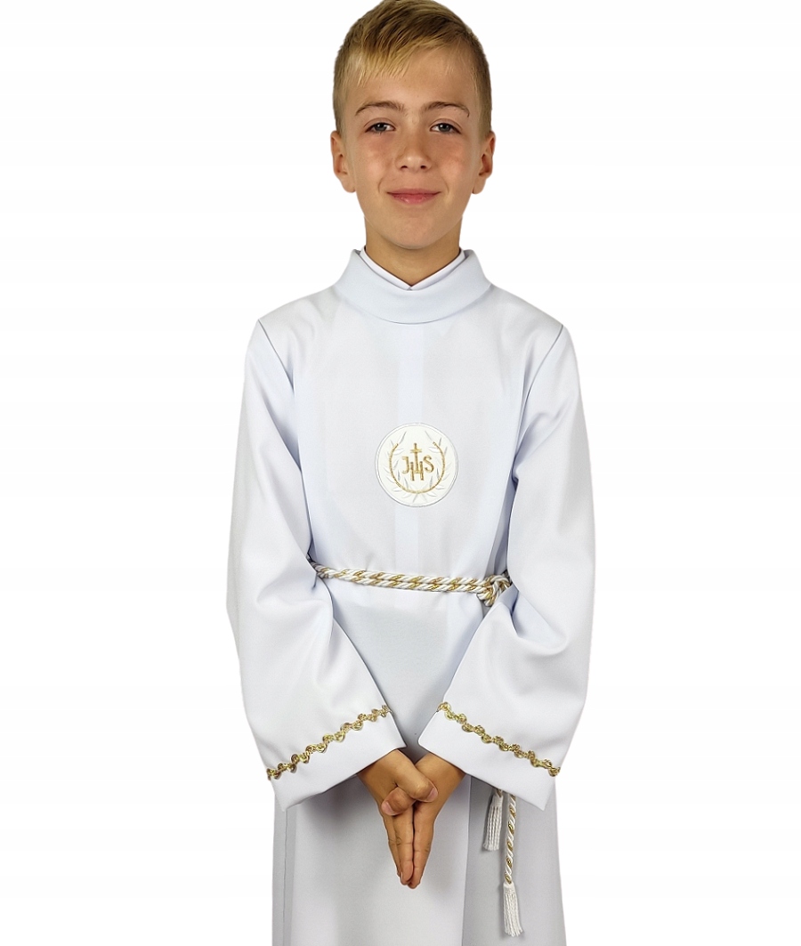 

Alba komunijna chłopiec, dziewczynka r. 140