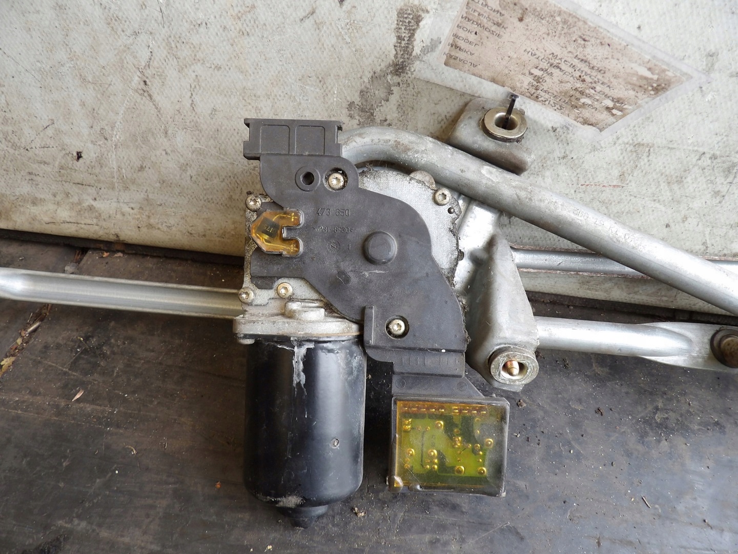 mini motor wycier. front Mercedes W168 A1688200242