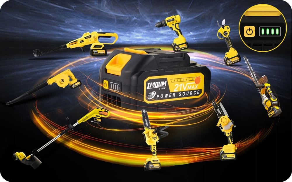 MINI PIŁA ŁAŃCUCHOWA NA WYSIĘGNIKU GAŁĘZIÓWKA AKUMULATOROWA 4" 2AKU IMOUM EAN (GTIN) 5905575069108