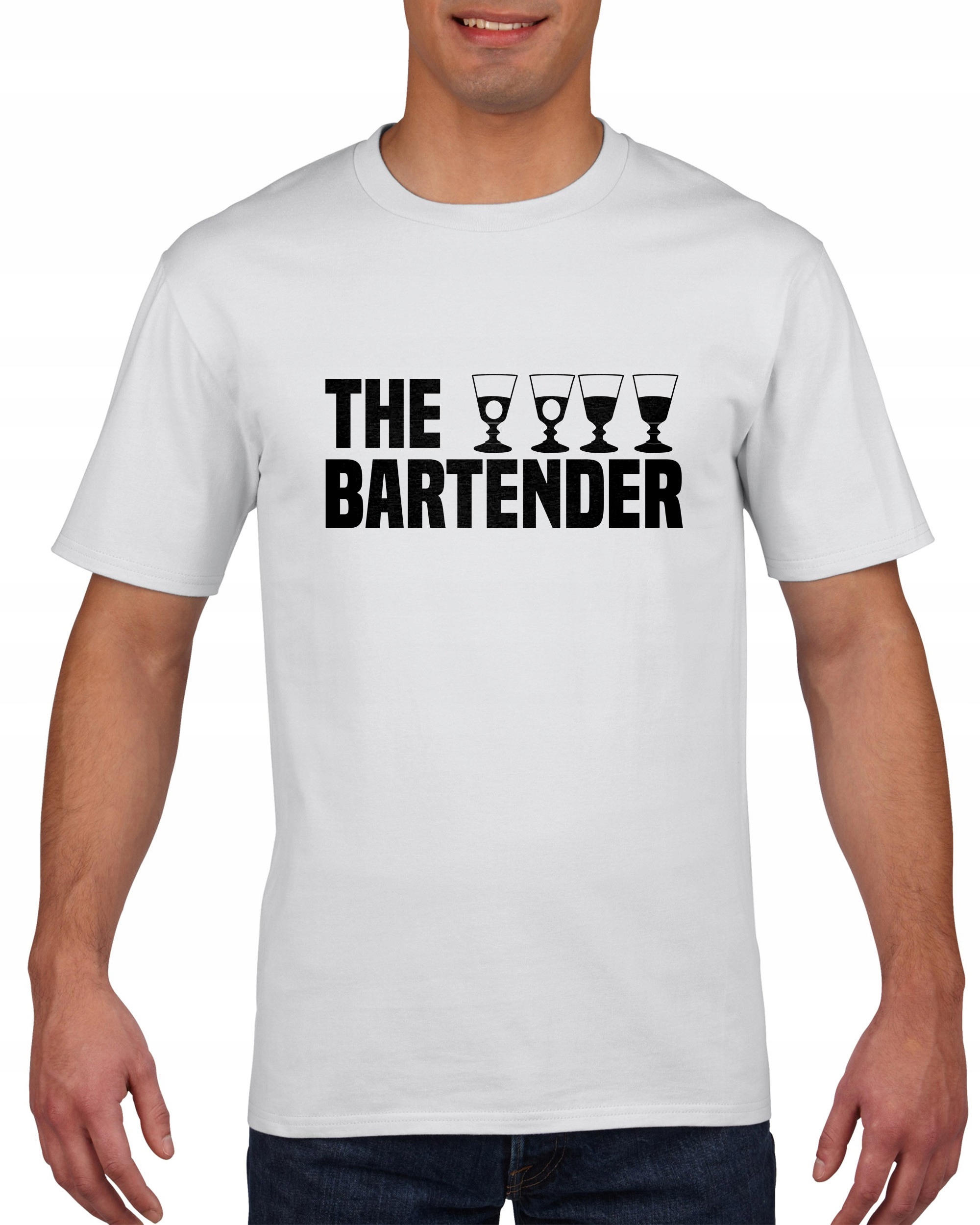 

Koszulka męska The bartender L