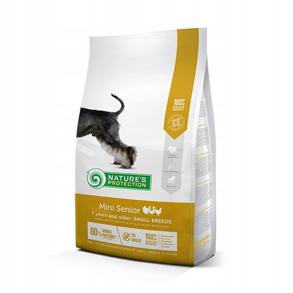 Nature's Protection krmivo suché kuře 7,5 kg Mini Senior